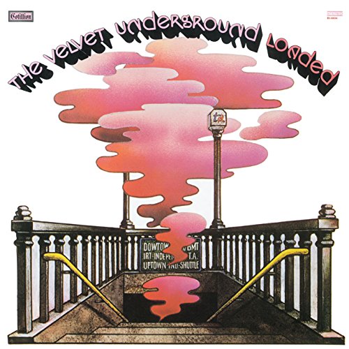 "Album cover art for 'Loaded' by The Velvet Underground featuring a cartoonish bridge scene."