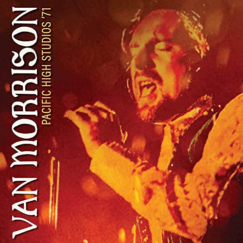 Van Morrison album cover featuring a warmly lit performance portrait.