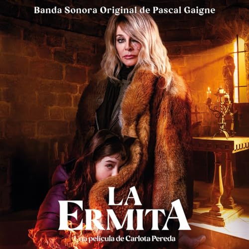 CD cover for “La Ermita” featuring two women in a dimly lit room.