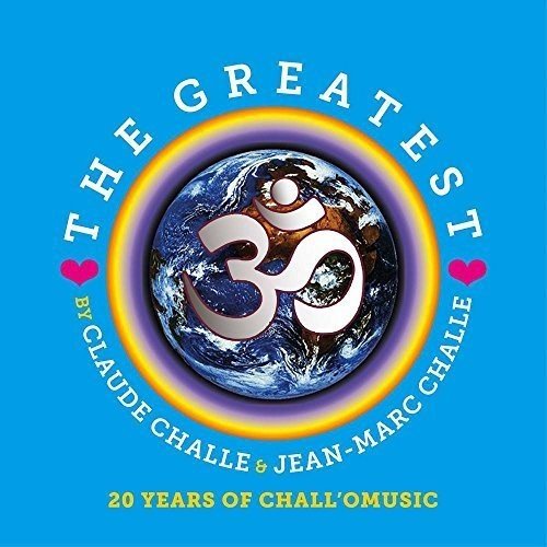 CD cover: Earth with Om symbol, text “The Greatest” and artist names.