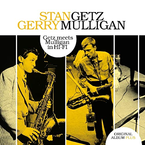 The vinyl record album cover featuring Stan Getz and Gerry Mulligan.