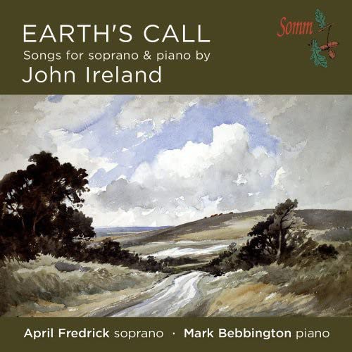 CD cover for "Earth's Call" featuring landscape painting and artist names.