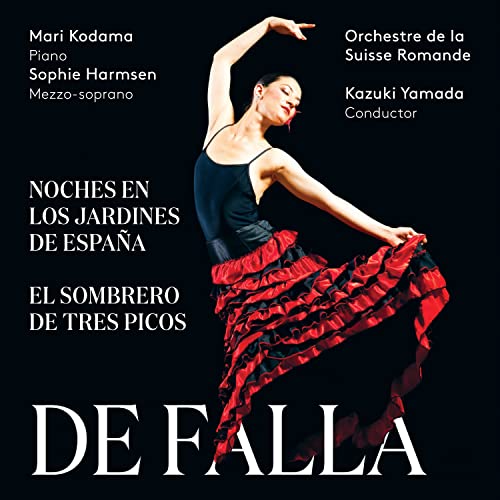 CD cover featuring a flamenco dancer in a red and black dress.
