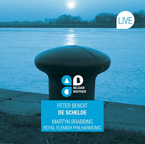 "CD cover featuring a large bollard on a dock with a river background."