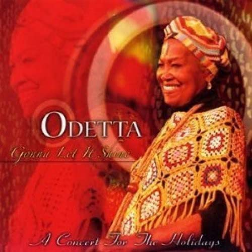 Odetta album cover, “Gonna Let It Shine,” featuring a smiling portrait.