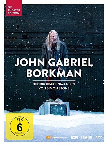 DVD cover featuring a man standing behind a broken TV in snow.