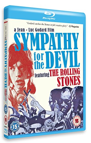 Sympathy For The Devil" Blu-ray case featuring The Rolling Stones imagery.