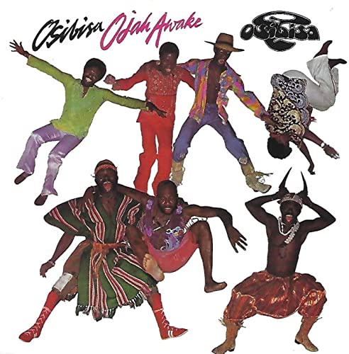 Osibisa album cover: group of musicians in dynamic poses.