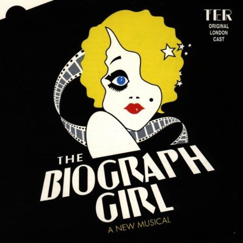 CD cover for “The Biograph Girl” featuring a stylized blonde woman’s face.