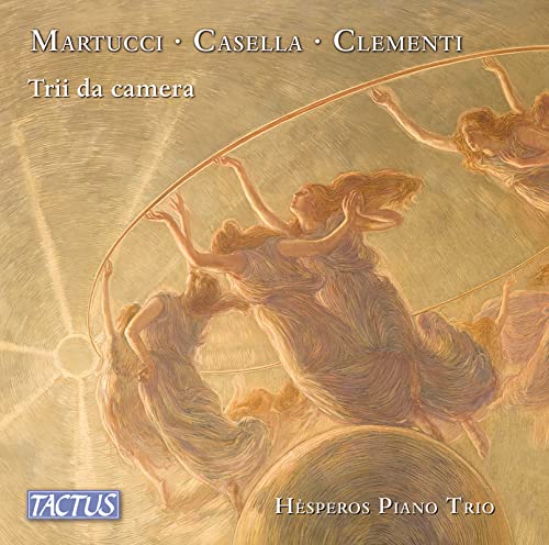 CD cover: painting of figures in flowing robes forming circles.