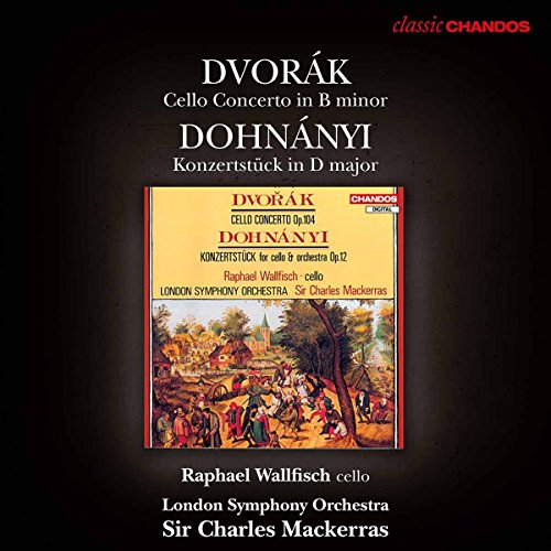 CD cover featuring a pastoral painting and composers Dvorak & Dohnanyi.