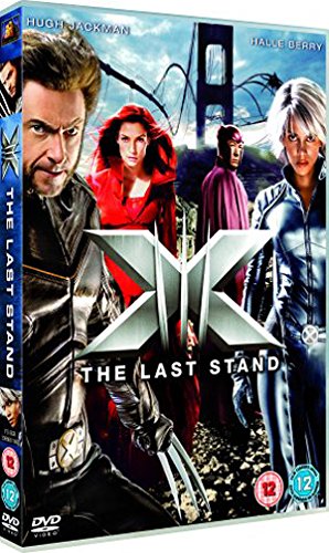 X-Men: The Last Stand DVD cover featuring Wolverine, Storm, Magneto, and Jean Grey.