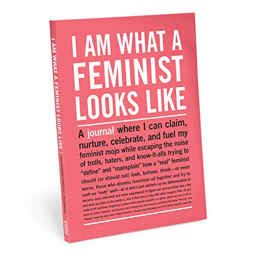 Knock Knock I Am What A Feminist Looks Like Inner-Truth Journal (Large, 7 x 9.5-inches)