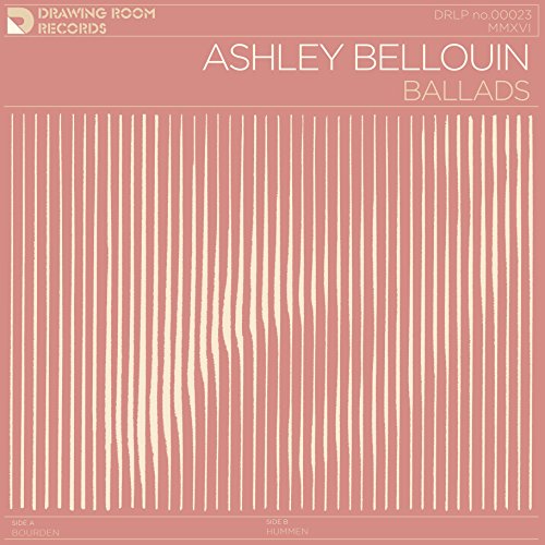 Vinyl record cover for Ashley Bellouinās āBalladsā with vertical lines.
