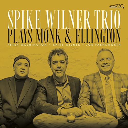 CD cover featuring Spike Wilner Trio and musicians’ portraits.