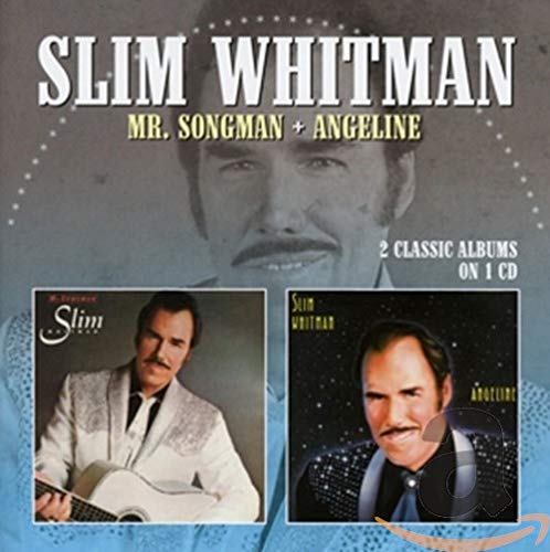 Slim Whitman CD cover featuring the artist's image and two album covers.