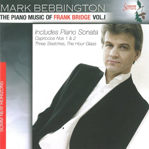 CD cover featuring pianist Mark Bebbington and text details about the music.