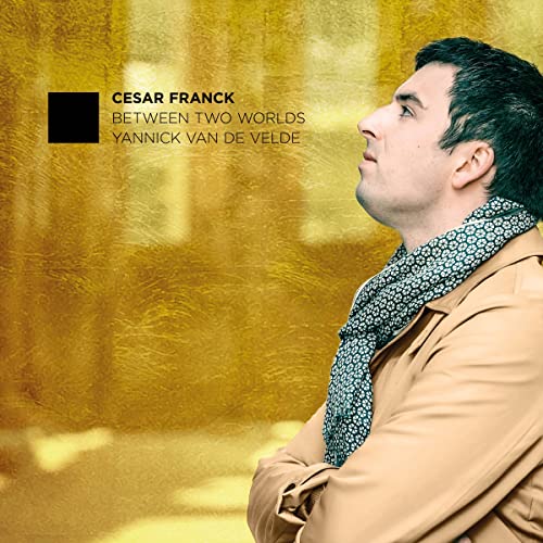CD cover featuring Yannick Van De Velde in profile, golden background.