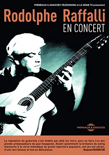 DVD cover featuring jazz guitarist Rodolphe Raffalli playing a white guitar.
