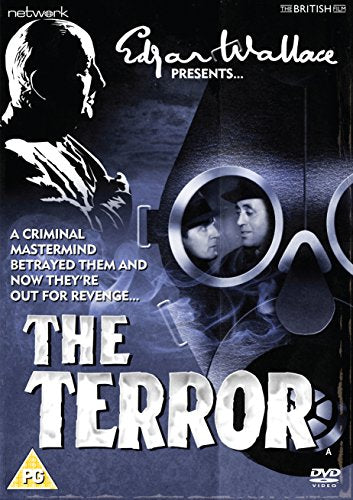 DVD cover for "The Terror" with dark, blue-toned design and silver accents.