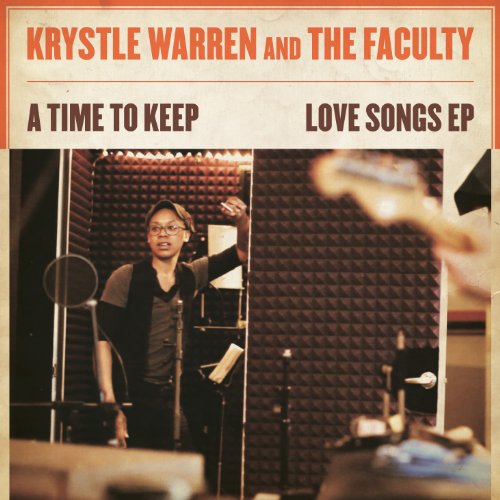 "CD cover with a man recording in a studio, surrounded by soundproofing panels."
