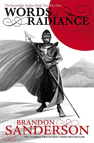 "Book cover featuring a knight in armor with a spear and flowing cape."
