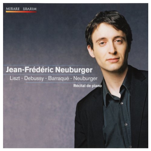 CD cover featuring a portrait of pianist Jean-Frédéric Neuburger.