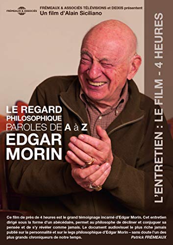 DVD cover featuring a smiling, older man, Edgar Morin, with text in French.
