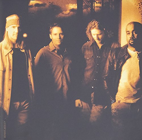 A worn, yellowed paper-like album cover with "Hootie & The Blowfish" in bold letters.