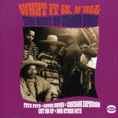 CD cover for Señor Soul’s “What It Is, Y’all” featuring musicians in hats.