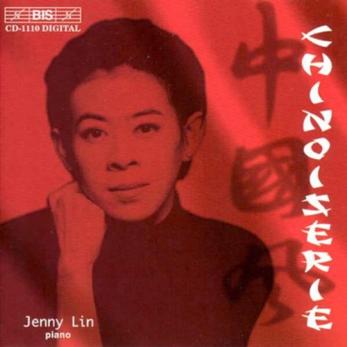 Red-tinted CD cover with a woman and Chinese characters, titled "Chinoiserie".