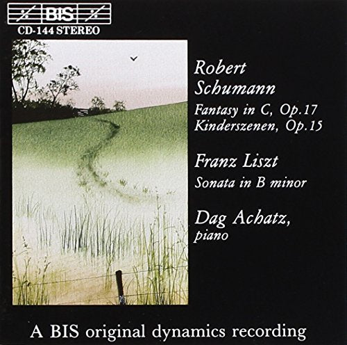 CD cover for Robert Schumann’s “Fantasy in C” with landscape imagery.