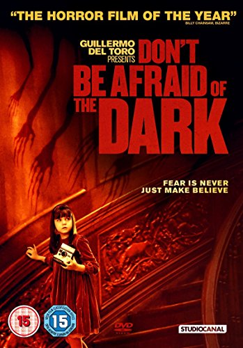 DVD cover for "Don't Be Afraid Of The Dark" featuring a young girl.