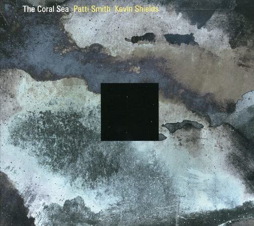CD cover for Patti Smith’s “The Coral Sea” with abstract watercolor texture.