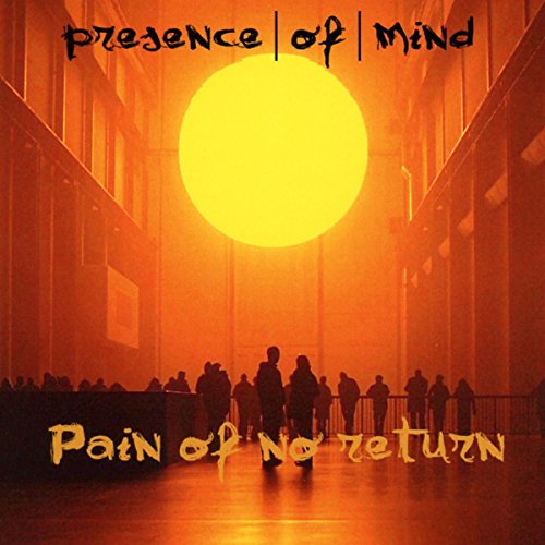 CD cover: orange sun above silhouetted figures in a hallway.