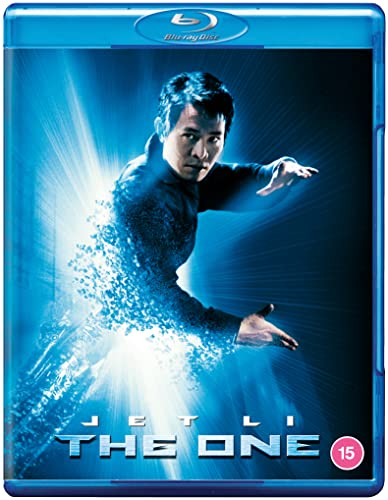 Blu-ray cover for "The One" featuring Jet Li in action pose.