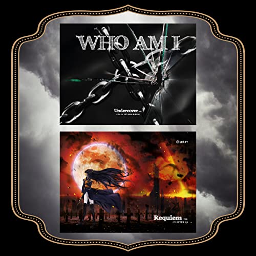 CD cover for "Who Am I" by Craxy, featuring dark fantasy artwork.