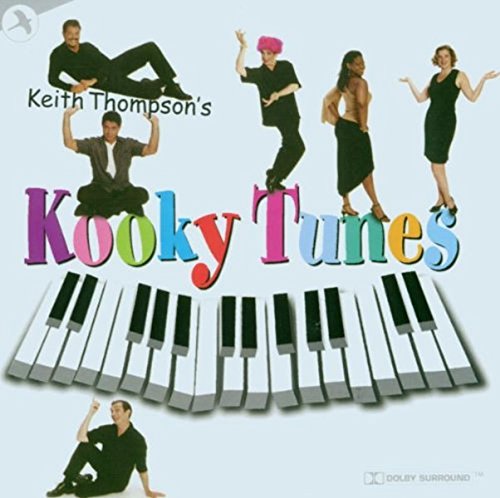 CD cover for “Kooky Tunes” featuring five performers in playful poses.