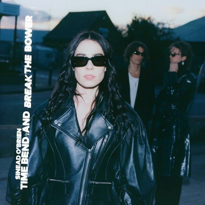Sinéad O'Brien album cover featuring a woman in sunglasses and a leather jacket.