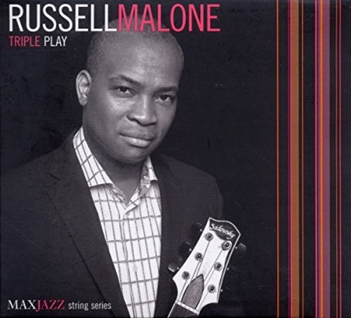 CD cover featuring jazz guitarist Russell Malone in a portrait.