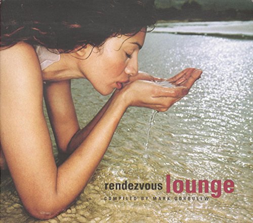 "CD cover art: woman drinking from hands in water, with 'rendezvous lounge' text."
