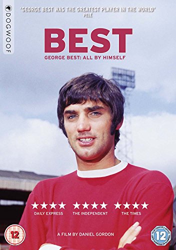 DVD cover featuring footballer George Best in a red jersey.
