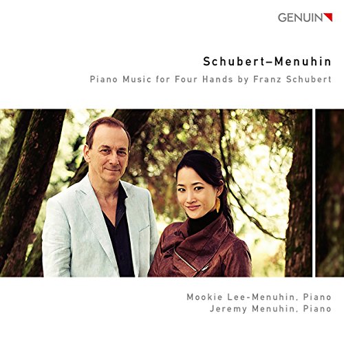 CD cover featuring a man and woman standing together in a wooded area.