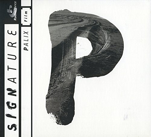 CD cover for “Jean-Jacques Palix - Film” featuring a large, abstract “P”.