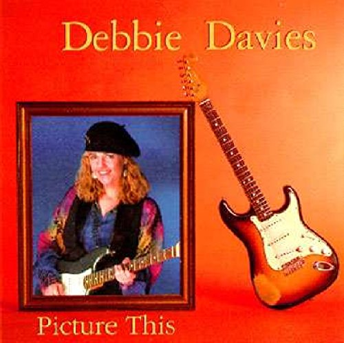 CD cover: Debbie Davies with guitar in a picture frame.