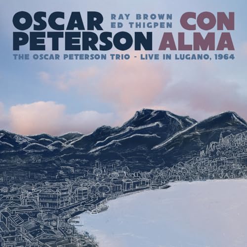 CD cover for Oscar Peterson Trio’s “Con Alma: Live In Lugano, 1964.”