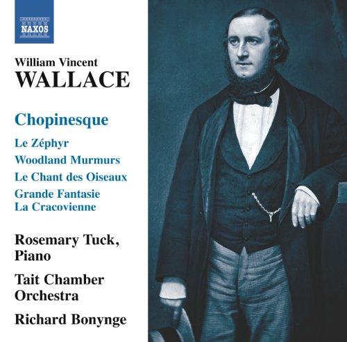 CD cover featuring a portrait of composer William Vincent Wallace.