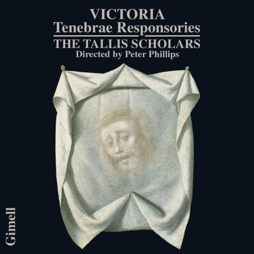 "CD cover with a shroud-covered face on a black background, text above."