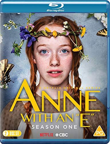 Blue-ray case cover featuring a young red-haired girl with a floral crown.