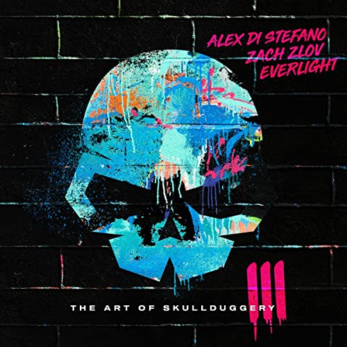CD cover with a distressed, colorful skull graphic and red text.